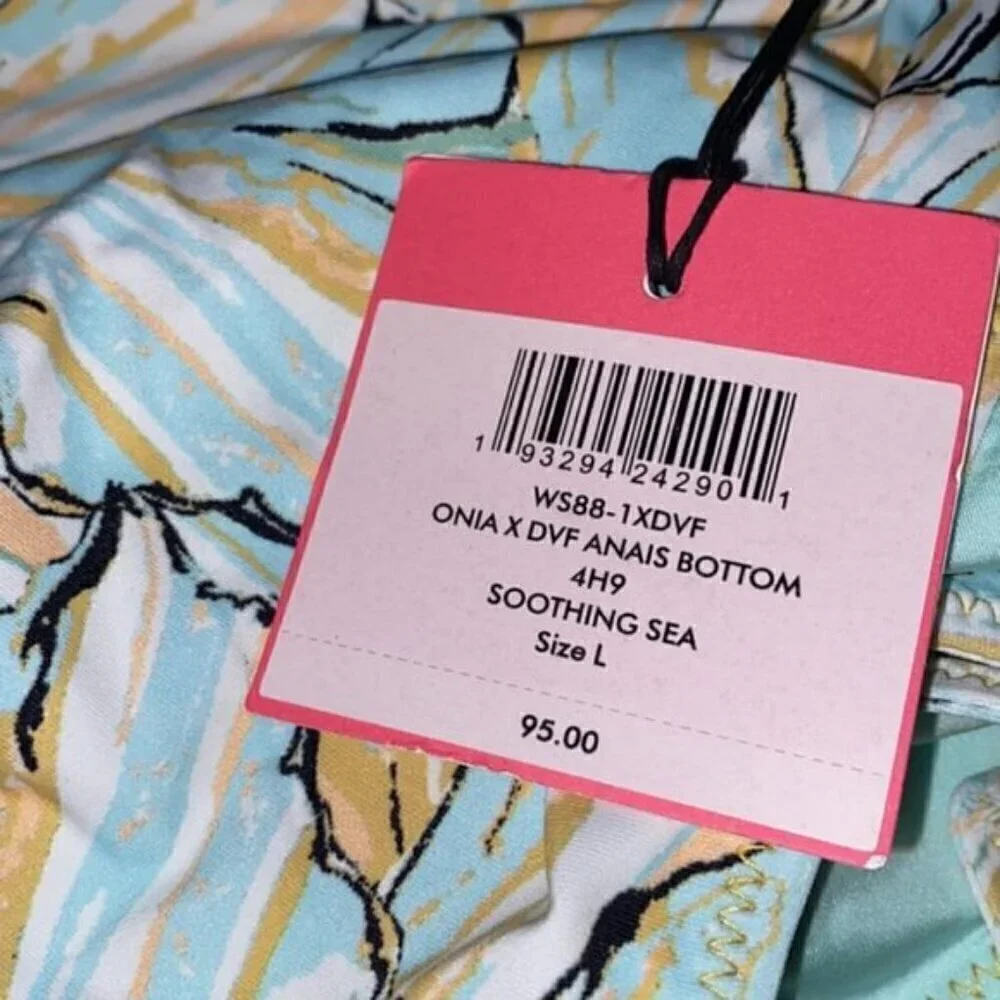 Onia x DVF Anais Bikini Swim Bottom Size Large NWT